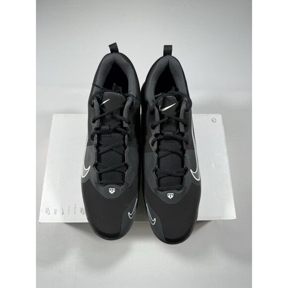 New Men’s Size 15 Black Nike Force Trout 9 Pro MCS Baseball Cleats FZ0915 003 - Picture 2 of 10